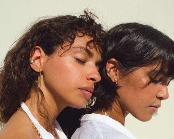 Earcuff in Brass