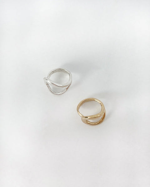 Agua Ring in Silver