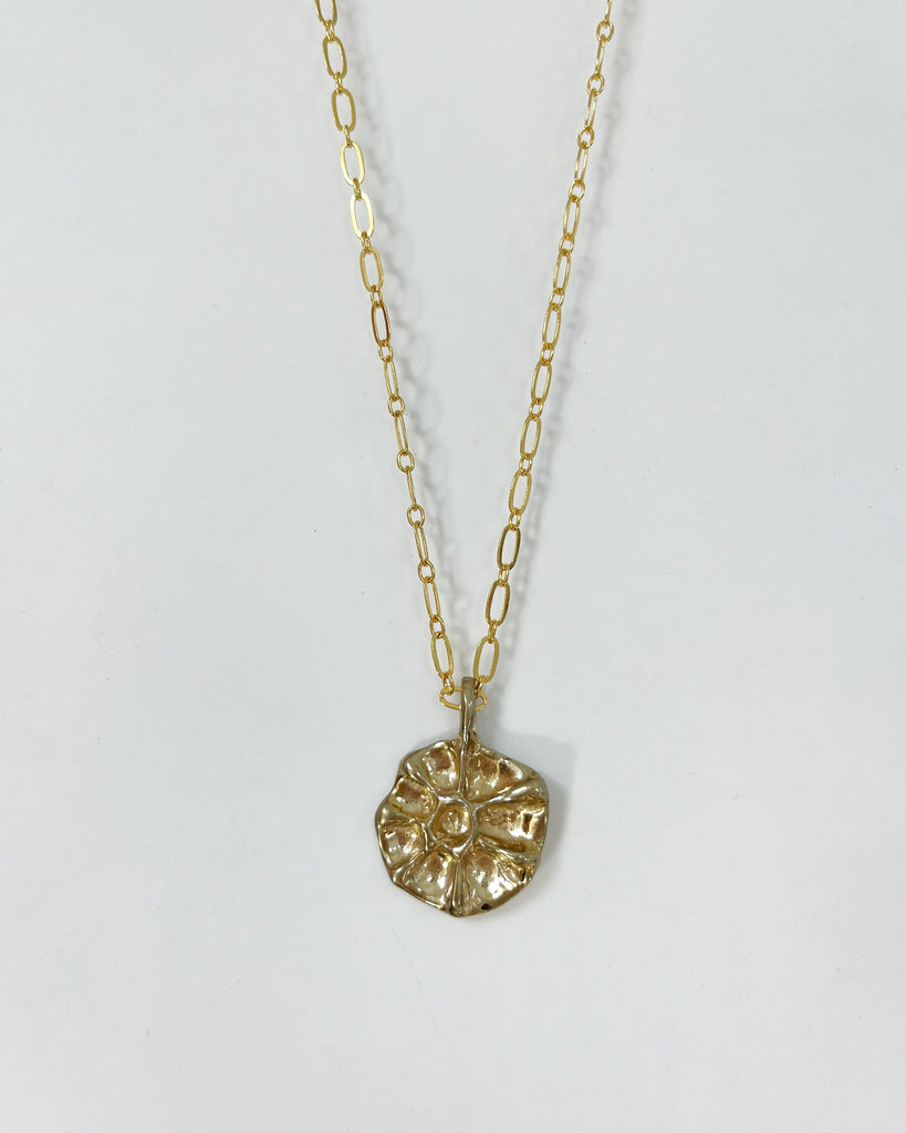 Sol Pendant in Brass