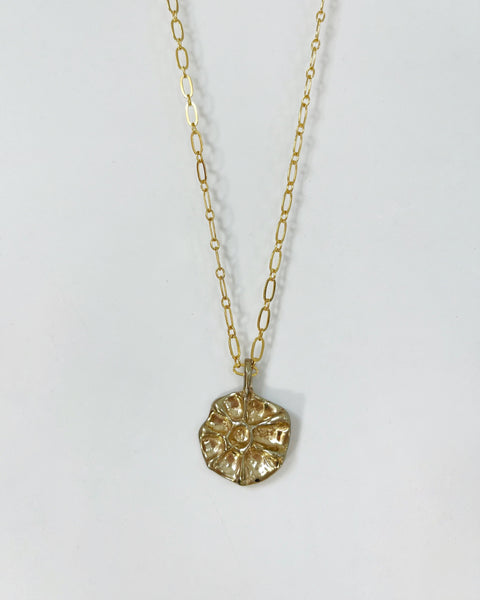 Sol Pendant in Brass
