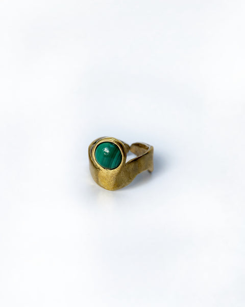 Luna Ring - Malachite