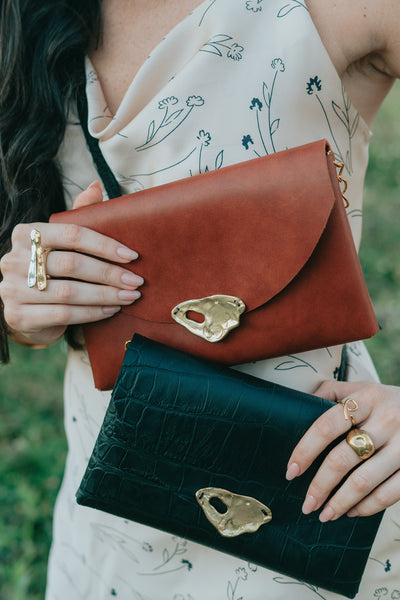 Black Little Leather Bag