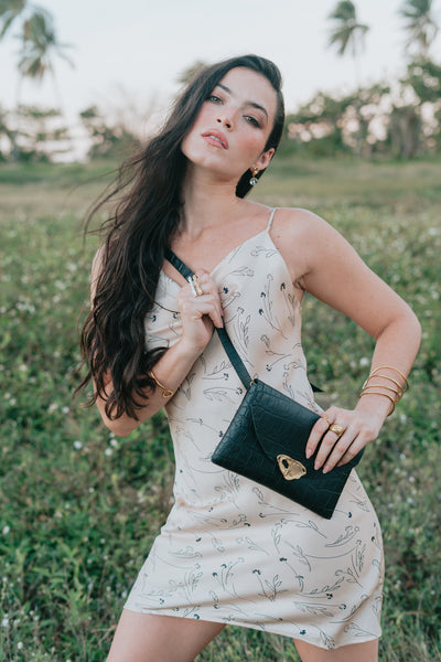 Black Little Leather Bag