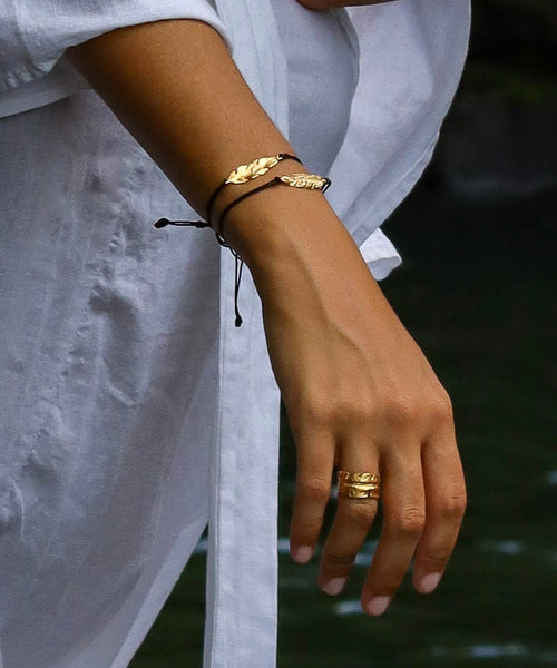 Hoja de plátano Bracelet