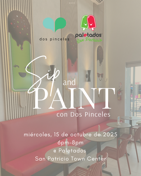 Sip & Paint @Paletados San Patricio