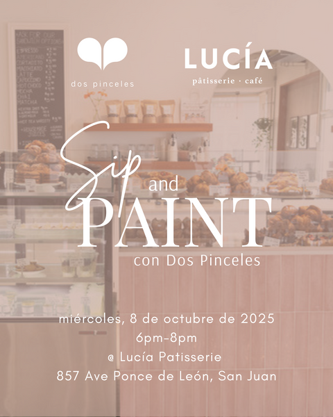 Sip & Paint @ Lucia Patisserie