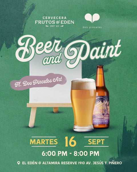 Beer & Paint @ Cervecera Frutos del Eden