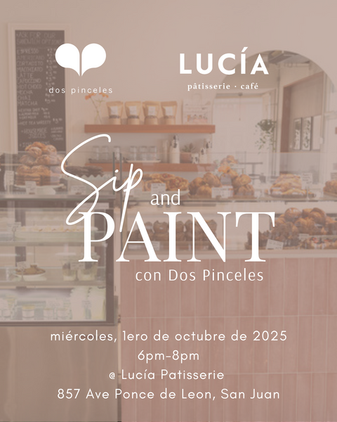 Sip & Paint @ Lucia patisserie