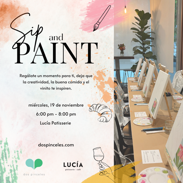Sip and Paint @ Lucía Patisserie